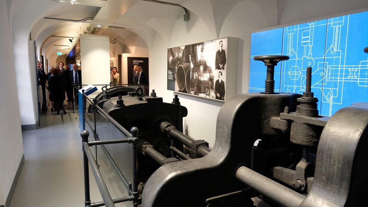 Museo scienza e tecnologia made in steel