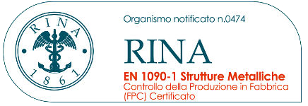 Organismo Certificato RINA EN1090-1 Strutture Metalliche